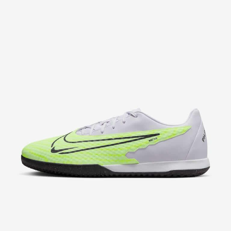 Chuteira nike verde e fashion preta