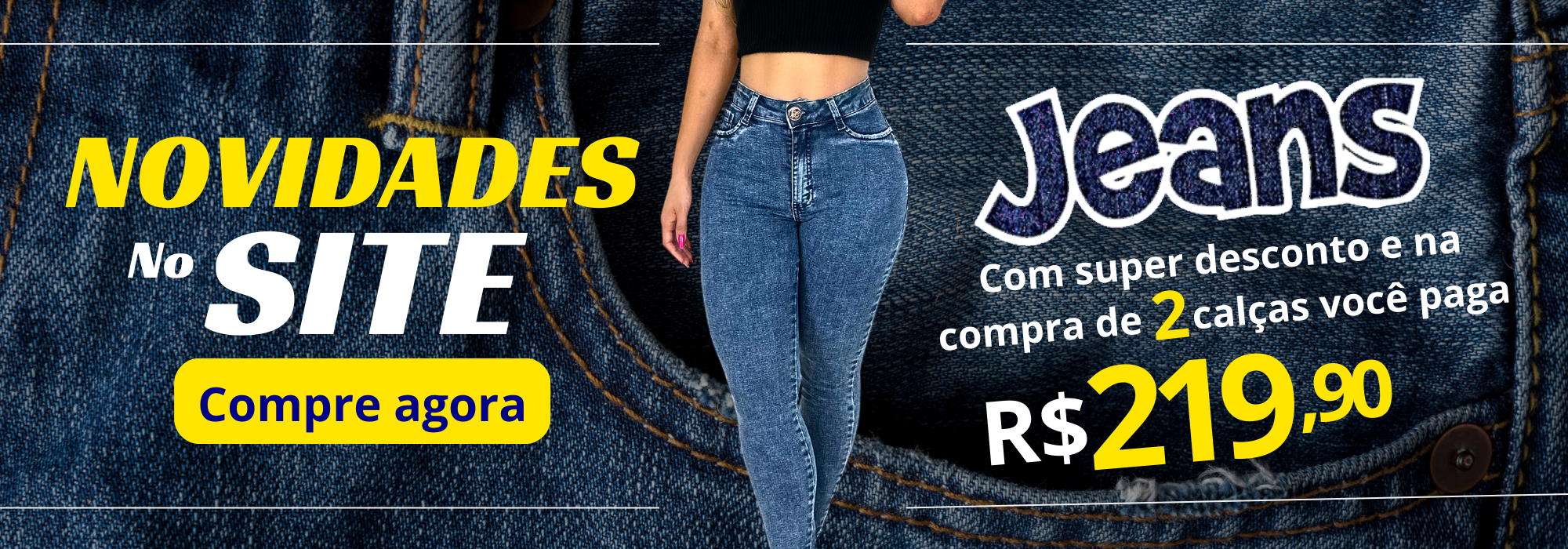 Banner  promoção Jeans desktop