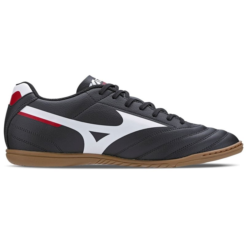 Mizuno Morelia フットサルシューズ ブラック Chuteira Futsal Mizuno Morelia Club In Masculino - Preto+Branco