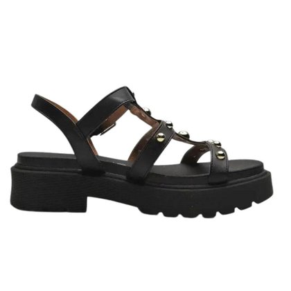 Plataforma Salto SandÃ¡lia Crysalis Tratorada De Salto Grosso