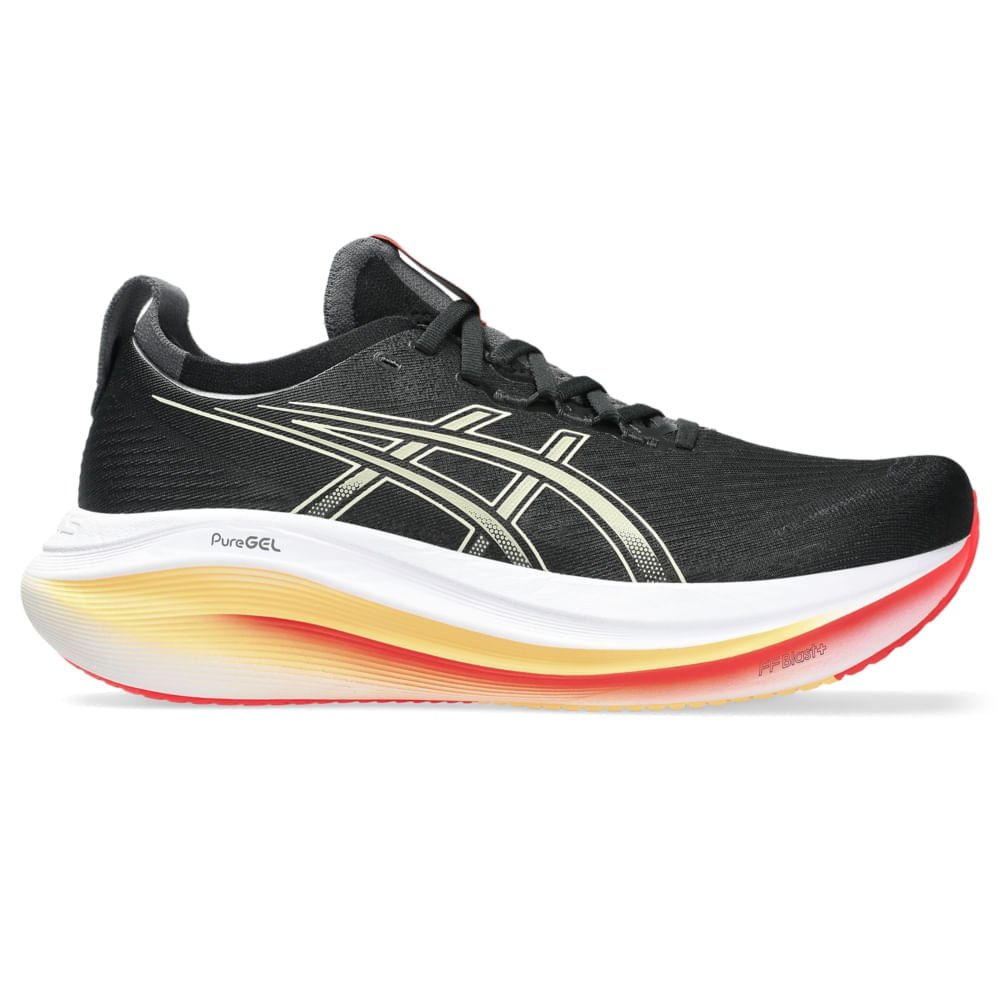Tênis Asics Gel-Nimbus 27 Masculino-Preto