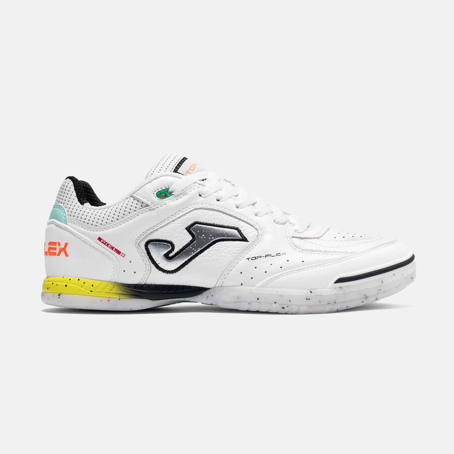 Chuteira Futsal Joma Top Flex Indoor Branca Masculina